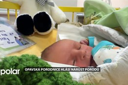 V opavské porodnici se jako jedné z mála nemocnic v ČR loni narodilo více dětí