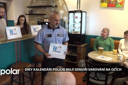 Díky kalendáři policie mají senioři varování na očích