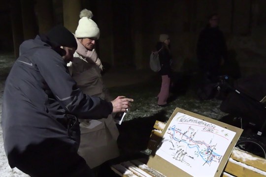 Na noční pochod se vydalo 150 lidí 