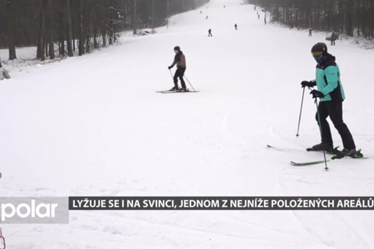Lyžuje se i na Svinci, jednom z nejníže položených areálů