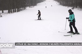 Lyžuje se i na Svinci, jednom z nejníže položených areálů