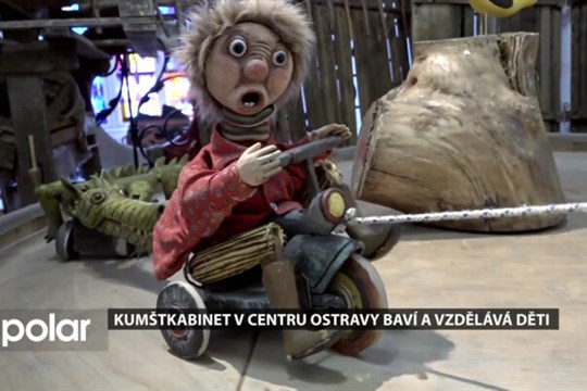 Kumštkabinet v centru Ostravy baví a vzdělává děti