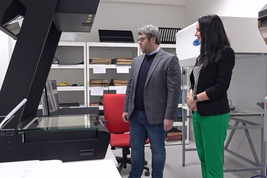 Vědecká knihovna v Olomouci modernizovala digitalizační centrum. Vzácné dokumenty chrání pro budoucnost