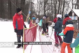 Svinec jede a plánuje závody pro veřejnost. Věří, že v lednu obleva nenastane