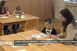 Zápisy do do mateřských i základních škol jsou letos dříve. Kapacita je v Ostravě dostatečná