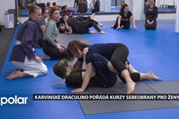 Karvinské Draculino pořádá kurzy sebeobrany Jiu-Jitsu pro ženy, které si je pochvalují