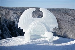 Festival ledových soch na Pustevnách startují už o víkendu