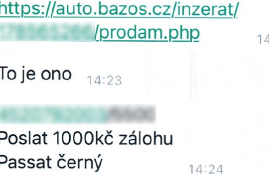 Nechali si poslat zálohu a zboží neposlali. Policisté z Opavy odhalili podvodné prodejce
