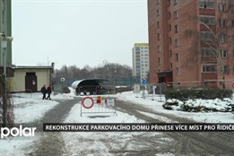 Rekonstrukce parkovacího domu přinese více míst pro řidiče