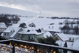 Lyžařská sezona v Luhačovicích v plném proudu. Na svahu se jezdí každý den