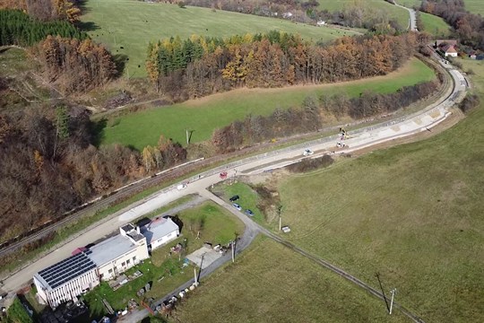 Letos skončí oprava silnice do Hlinska pod Hostýnem