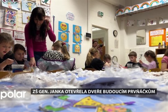 ZŠ Gen. Janka v Ostravě-Mariánských Horách otevřela dveře budoucím prvňáčkům