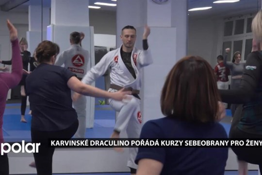 Karvinské Draculino pořádá kurzy sebeobrany Jiu-Jitsu pro ženy, které si je oblíbily