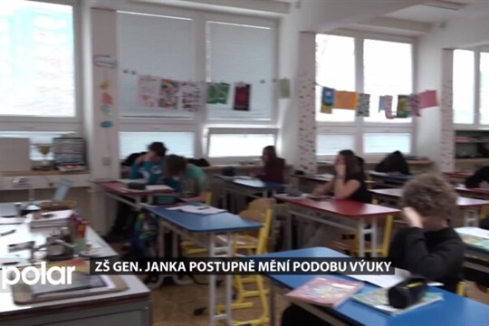 Mariánskohorská ZŠ Gen. Janka postupně mění podobu výuky. Přechází na moderní metody