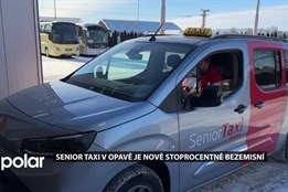Dieselové auto nahradilo elektrovozidlo. Senior taxi v Opavě je nově stoprocentně bezemisní