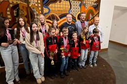 Vedení Valašského Meziříčí ocenilo nejúspěšnější karatisty