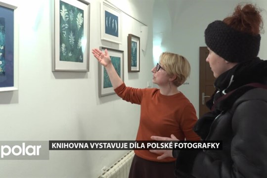 Karvinská knihovna vystavuje díla polské fotografky, jsou plné emocí v modré barvě