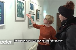 Karvinská knihovna vystavuje díla polské fotografky, jsou plné emocí v modré barvě