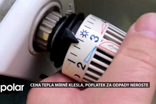 Cena tepla mírně klesla, ani poplatek za odpady v Novém Jičíně neroste