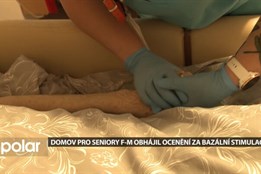 Domov pro seniory ve Frýdku-Místku opět obdržel certifikát na bazální stimulaci