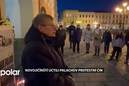 Novojičínští uctili Palachův protestní čin
