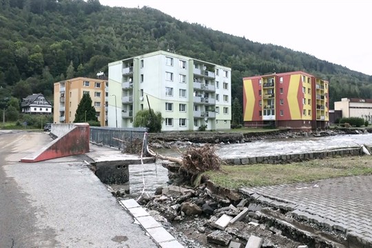 Povodně z roku 2024 stále ovlivňují sever Olomouckého kraje. Pomáhá program ŽIVEL