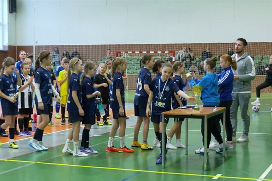Fotbalový turnaj ovládla děvčata Slovácka