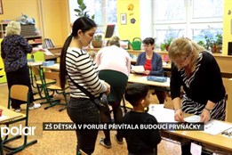 ZŠ Dětská přivítala budoucí prvňáčky. Zápisy se konají také do přípravných tříd
