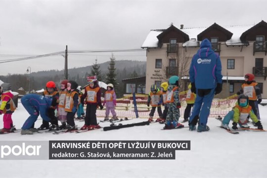 Karvinské děti opět lyžují v Bukovci, v beskydských horách stráví vždy celý týden
