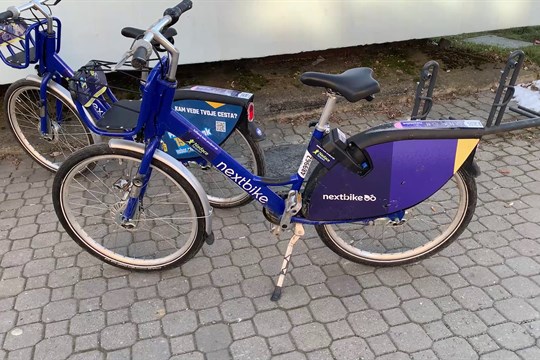 Sdílená kola ve Vsetíně najdou své zákazníky i v zimních měsících