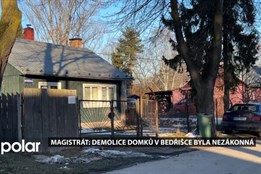 Ostravský magistrát rozhodl. Demolice pěti finských domků v osadě Bedřiška byla proti předpisům