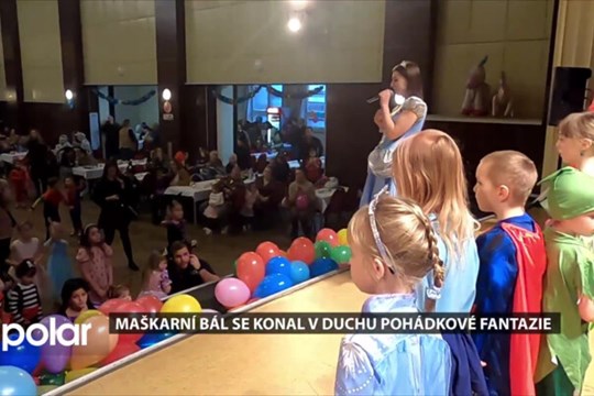 Maškarní bál se konal v duchu pohádkové fantazie