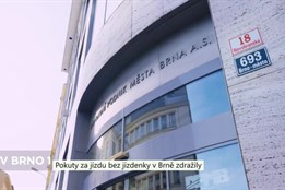 Pokuty za jízdu bez jízdenky v Brně zdražily