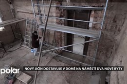 Nový Jičín dostavuje v historickém domě na náměstí dva nové byty