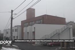 V ostravských Heřmanicích slavnostně otevřeli novou hasičskou zbrojnici, má zlepšit zázemí i akceschopnost místních dobrovolných hasičů