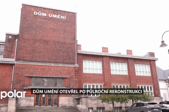 Rekonstrukce návštěvnického zázemí Domu umění v Ostravě je u konce. Galerie se tak znovu otevřela po půlroční pauze