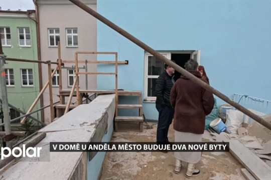 V domě U Bílého anděla město buduje dva nové byty