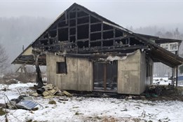 Požár chatky v Morávce způsobil škodu za 2 miliony korun