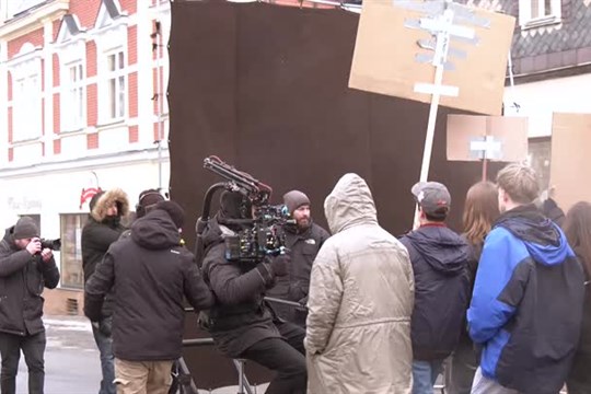 V Novém Boru probíhá natáčení seriálu Táta