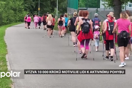 Město ocenilo nejlepší účastníky výzvy 10 000 kroků