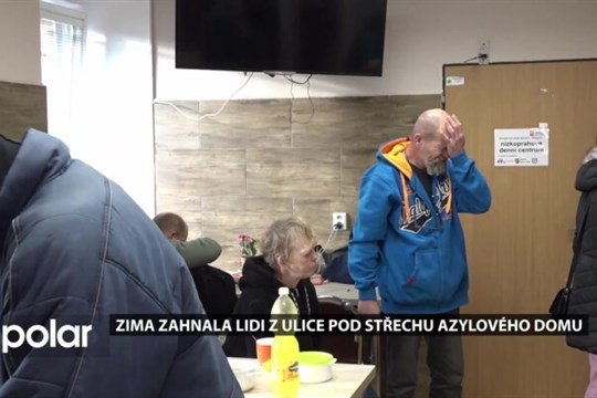 Zima zahnala lidi z ulice pod střechu novojičínského azylového domu
