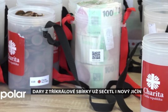 Dary z Tříkrálové sbírky už sečetl i Nový Jičín