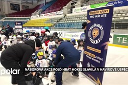 Náborová akce Pojď hrát hokej slavila v Havířově rekordní úspěch