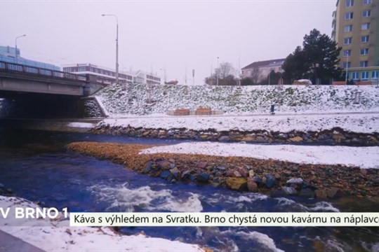 Káva s výhledem na Svratku. Brno chystá novou kavárnu na náplavce