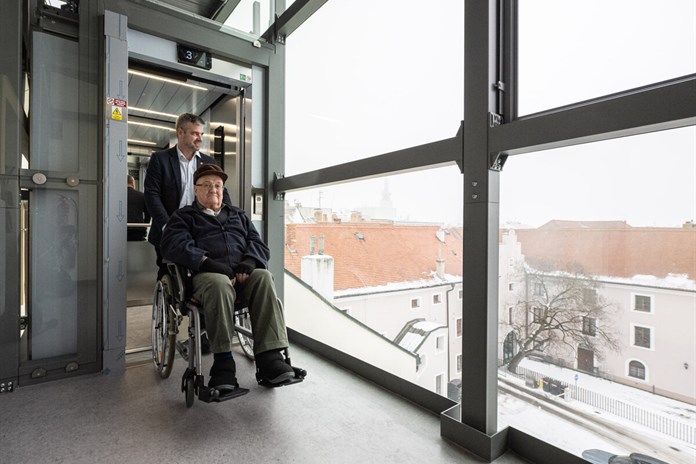 Nový výtah usnadní návštěvu radnice v Kroměříži