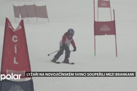 Lyžaři na novojičínském Svinci soupeřili mezi brankami