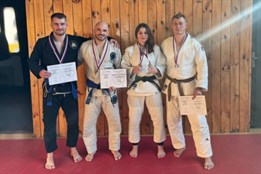 Moravskoslezští policisté vybojovali medaile na mistroství ČR v judu a jiu-jitsu