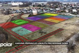 Karviná připravuje lokalitu pro rodinné domy s kompletní potřebnou infrastrukturou