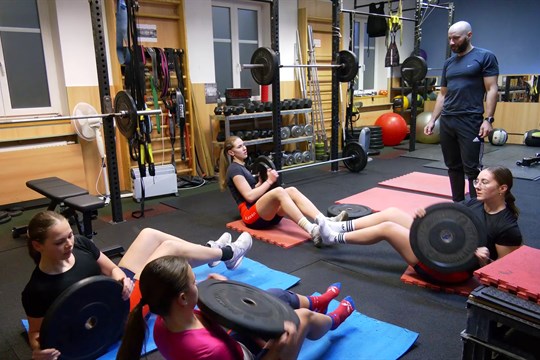 Veslaři VK Morávia se připravují na novou sezónu