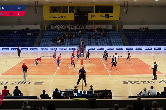 Valaši si upevnili 5. místo v tabulce, volejbalisté Zlína porazili Příbram